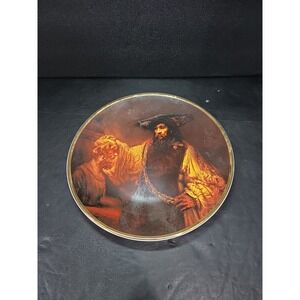 Rembrandt's Aristotle Contemplating the Bust of Homer Collectible Plate Kingford